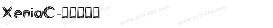 XeniaC字体转换
