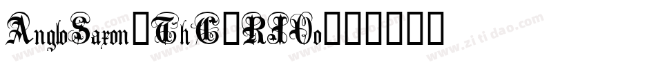 AngloSaxon8ThC-RJOo字体转换
