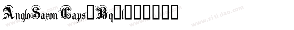 AngloSaxonCaps-Bq1l字体转换
