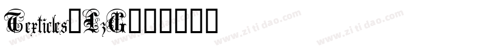 Texticles-LzG字体转换