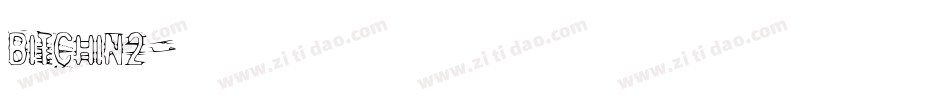 BITCHIN2字体转换