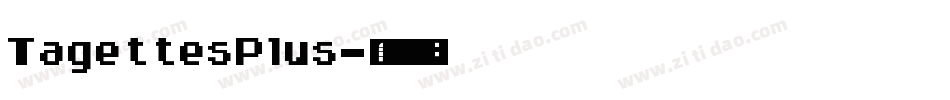 TagettesPlus字体转换