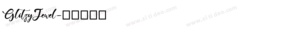 GlitzyJewel字体转换