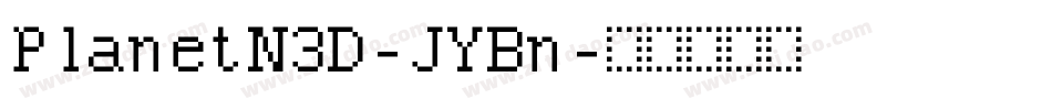 PlanetN3D-JYBn字体转换