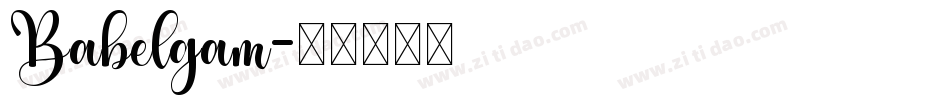 Babelgam字体转换