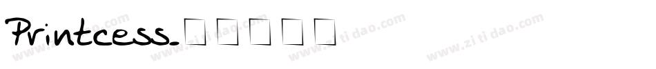Printcess字体转换
