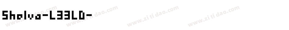 Shelva-L33LD字体转换