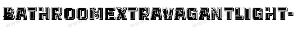 BathroomExtravagantLight字体转换