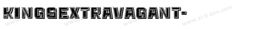 KingsExtravagant字体转换