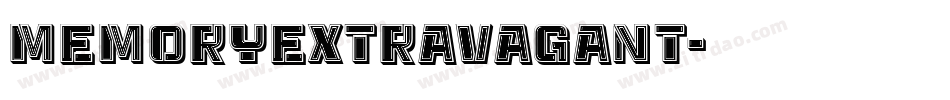 MemoryExtravagant字体转换