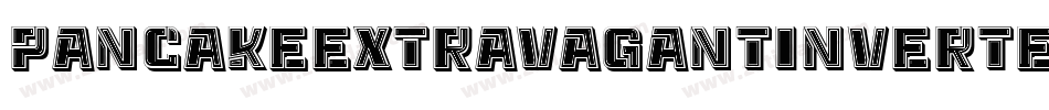 PancakeExtravagantInverted字体转换