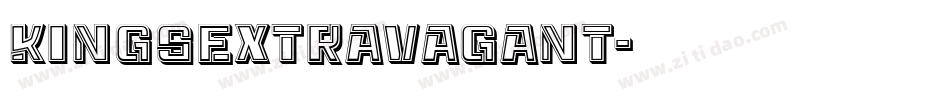 KingsExtravagant字体转换