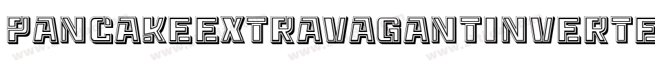 PancakeExtravagantInverted字体转换