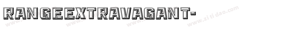 RangeExtravagant字体转换