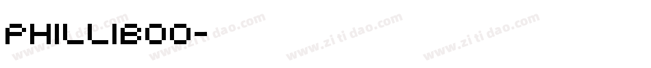 PhilliBoo字体转换
