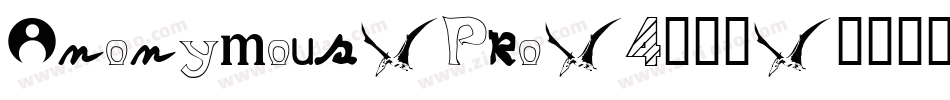 Anonymous-Pro-4手机版字体转换