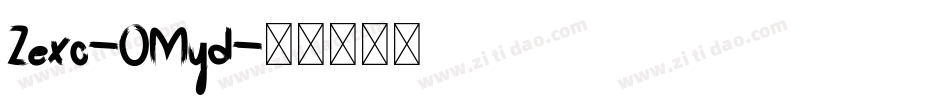 Zexo-0Myd字体转换