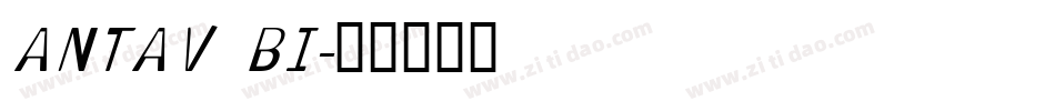 ANTAV_BI字体转换