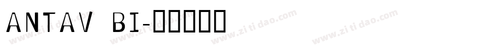 ANTAV_BI字体转换