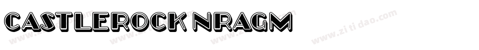 Castlerock-nRAgM字体转换