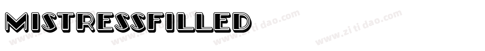 MistressFilled字体转换