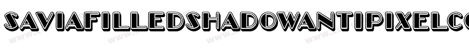 SaviaFilledShadowAntipixelcomar-rRmy字体转换 SaviaFilledShadowAntipixelcomar-rRmy字体转换