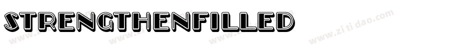 StrengthenFilled字体转换