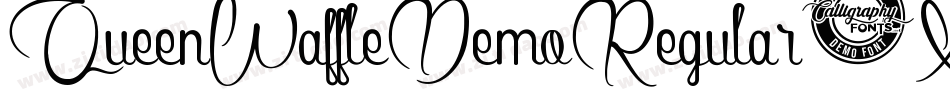 QueenWaffleDemoRegular-X9Y2字体转换