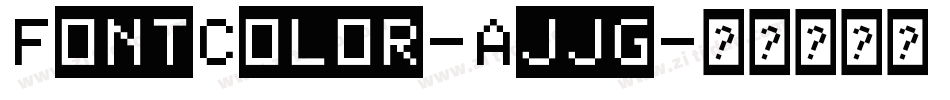 FontColor-Ajjg字体转换
