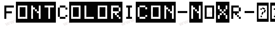 FontColorIcon-nOxR字体转换