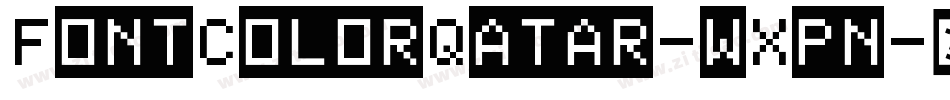 FontColorQatar-wXpn字体转换