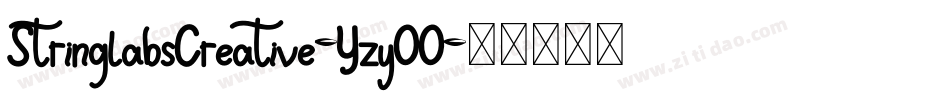 StringlabsCreative-YzyOO字体转换