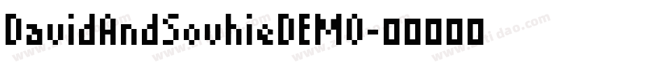 DavidAndSovhieDEMO字体转换