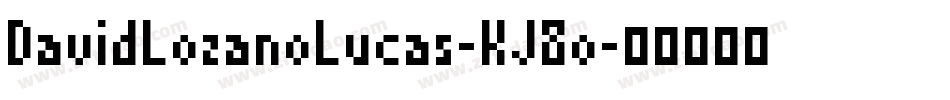 DavidLozanoLucas-KJ8o字体转换