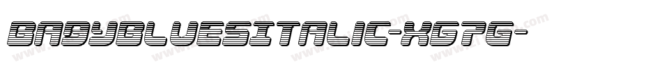 BabyBluesItalic-Xg7G字体转换
