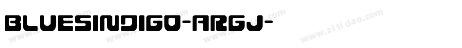 Bluesindigo-aRgJ字体转换