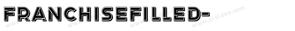 FranchiseFilled字体转换