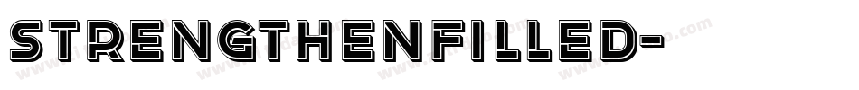 StrengthenFilled字体转换