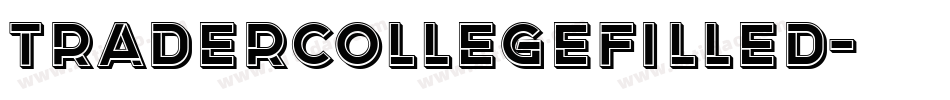 TraderCollegeFilled字体转换