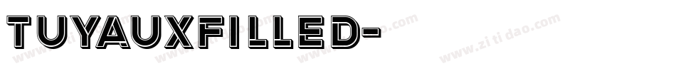 TuyauxFilled字体转换