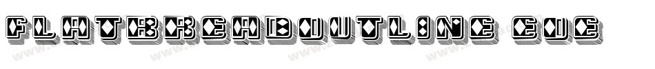 Flatbreadoutline-1eoe字体转换
