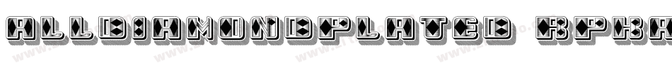 AllDiamondPlated20-RpKA3字体转换