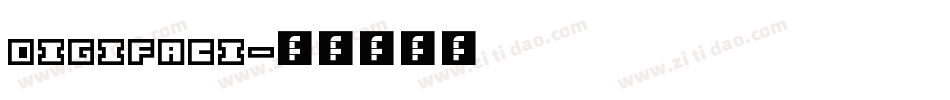DIGIFACI字体转换