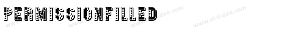 PermissionFilled字体转换