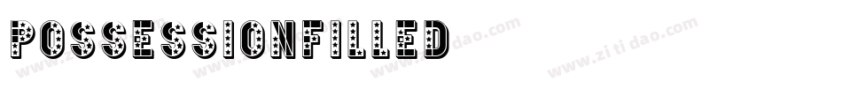 PossessionFilled字体转换