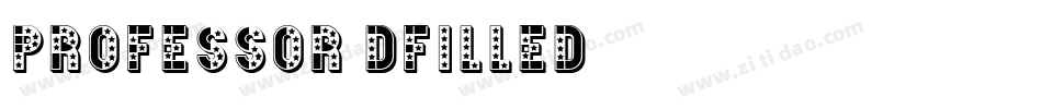 Professor3DFilled字体转换
