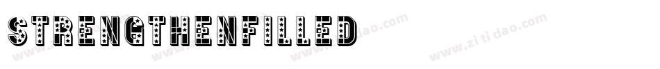 StrengthenFilled字体转换