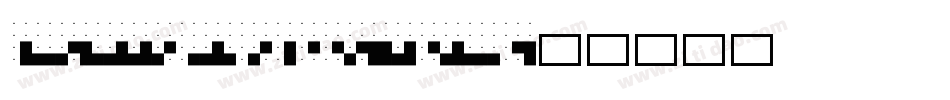 SkwareDots字体转换