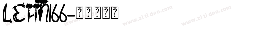 LEHN166字体转换