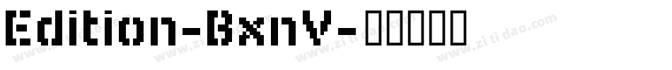 Edition-BxnV字体转换